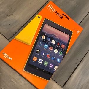 Kindle fire HD8 - Canary Yellow
